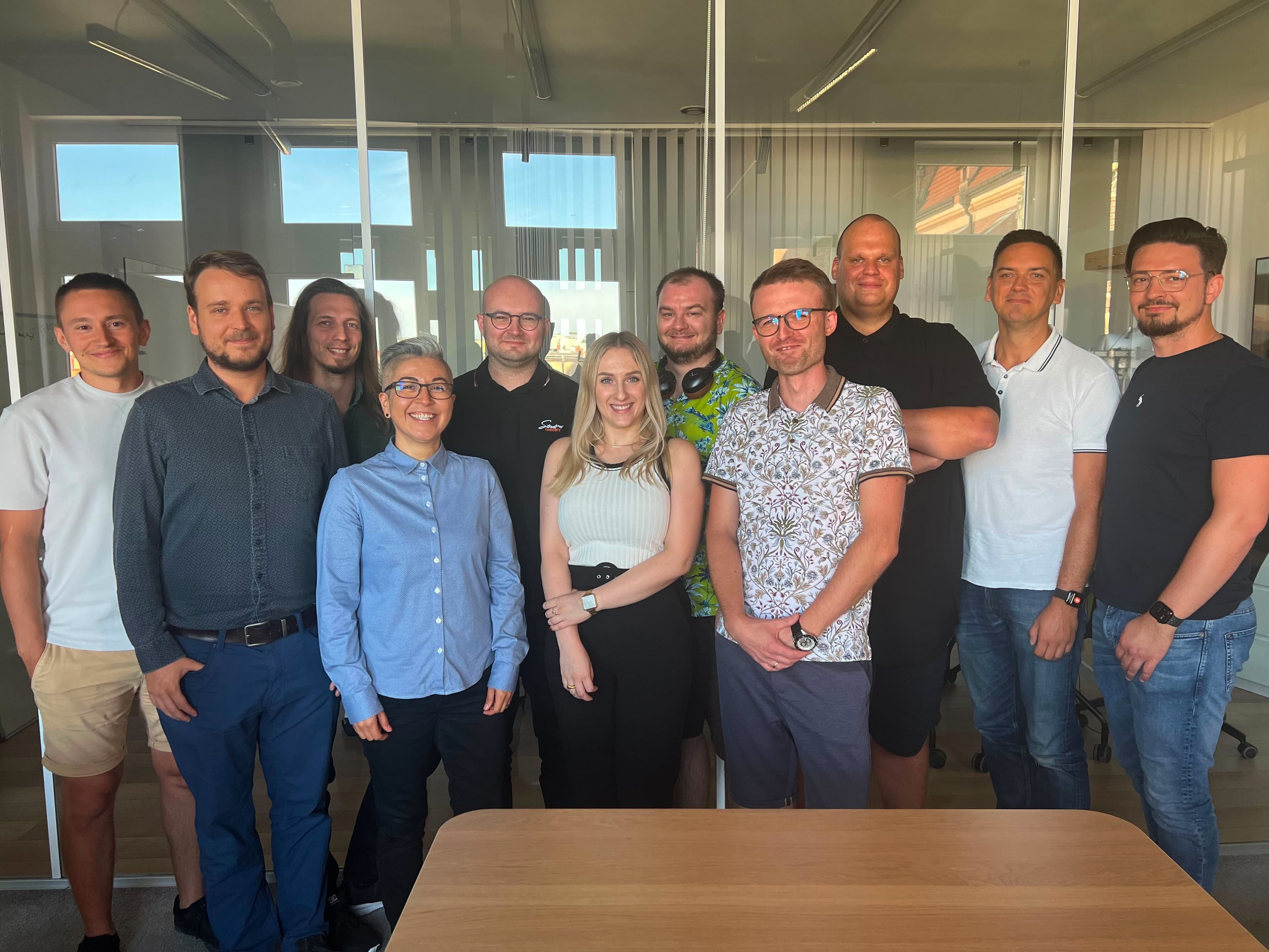 The development team in Poland